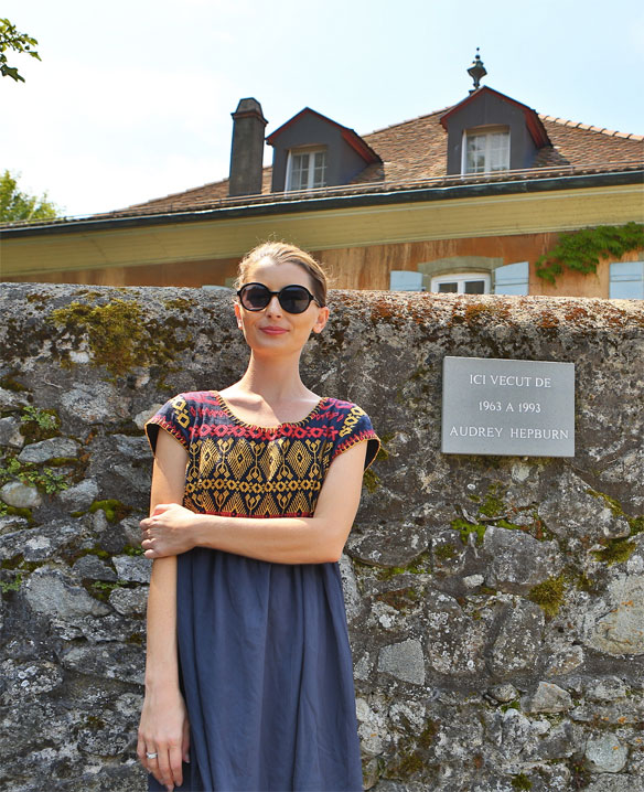 Visiting Audrey Hepburn's Home in Tolochenaz, Switzerland Kelly Golightly
