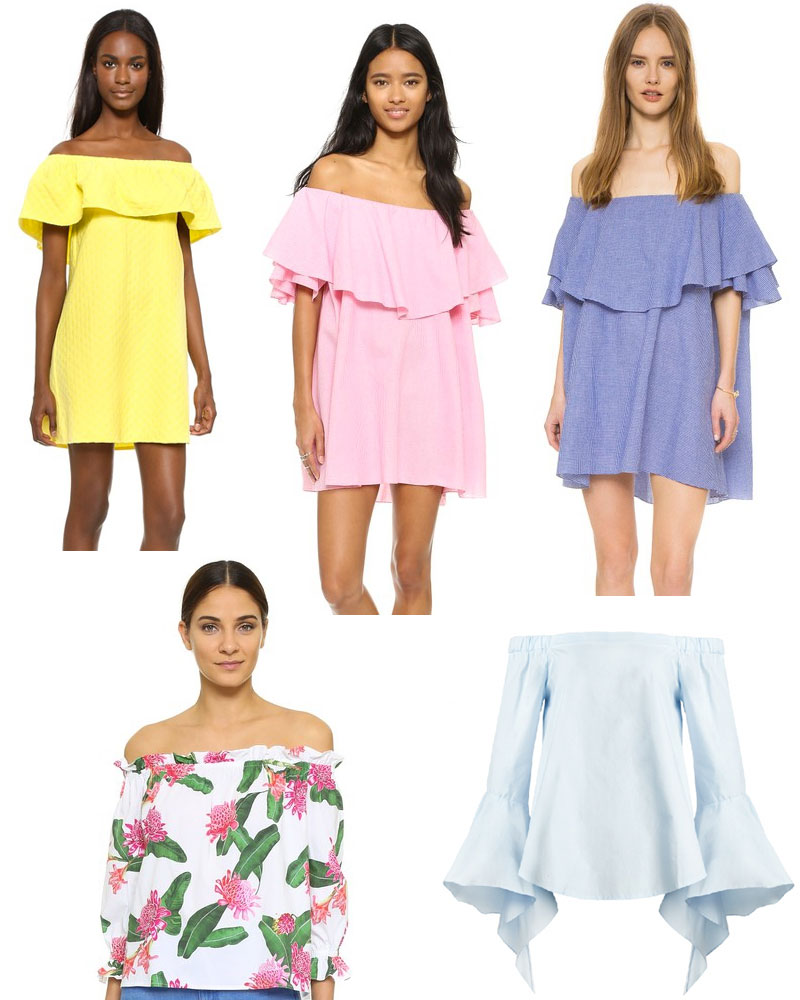 Off-the-Shoulder Dresses & Tops You’ll Live In All Summer