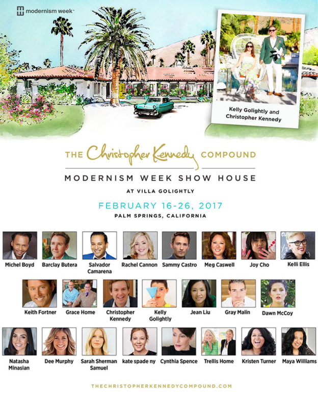 Modernism Week Show House Tastemakers + Tickets! Kelly Golightly