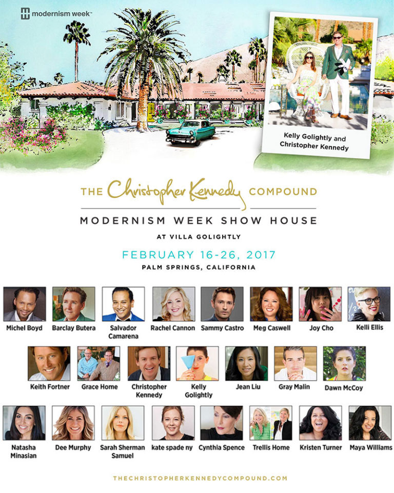 Modernism Week Show House Tastemakers + Tickets! Kelly Golightly