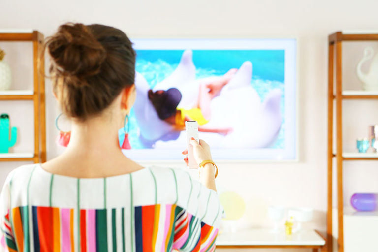 A TV That Looks Like Art…Really! Kelly Golightly