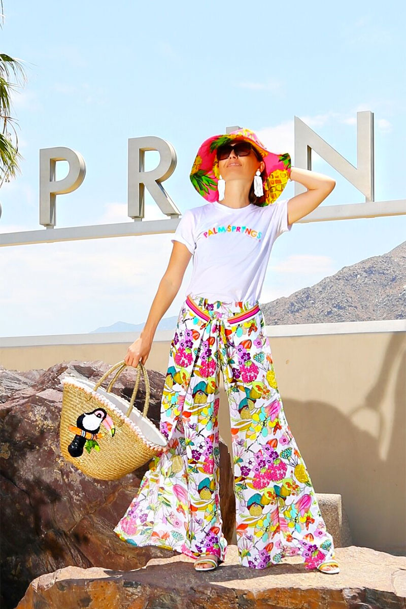 The Best Pants In The World + Trina Turk Palm Springs Tee