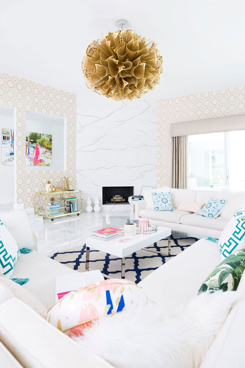 How To Choose a Chandelier + Our New Living Room Chandy!