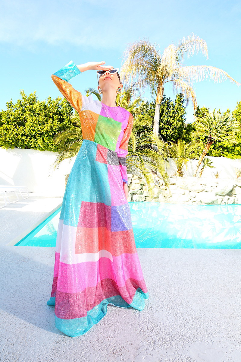 Rainbow + Colorblock Sequin Dresses