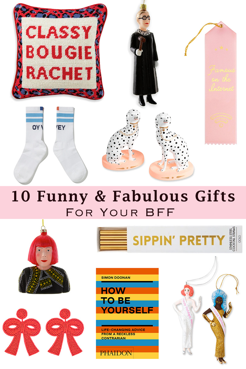 10 Unique, Funny & Fabulous Gifts For Your BFF From Small Businesses