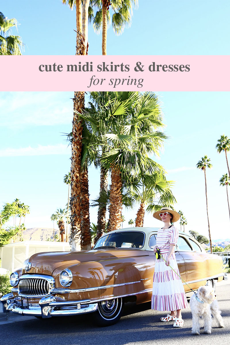Cute Midi Dresses & Skirts for Spring