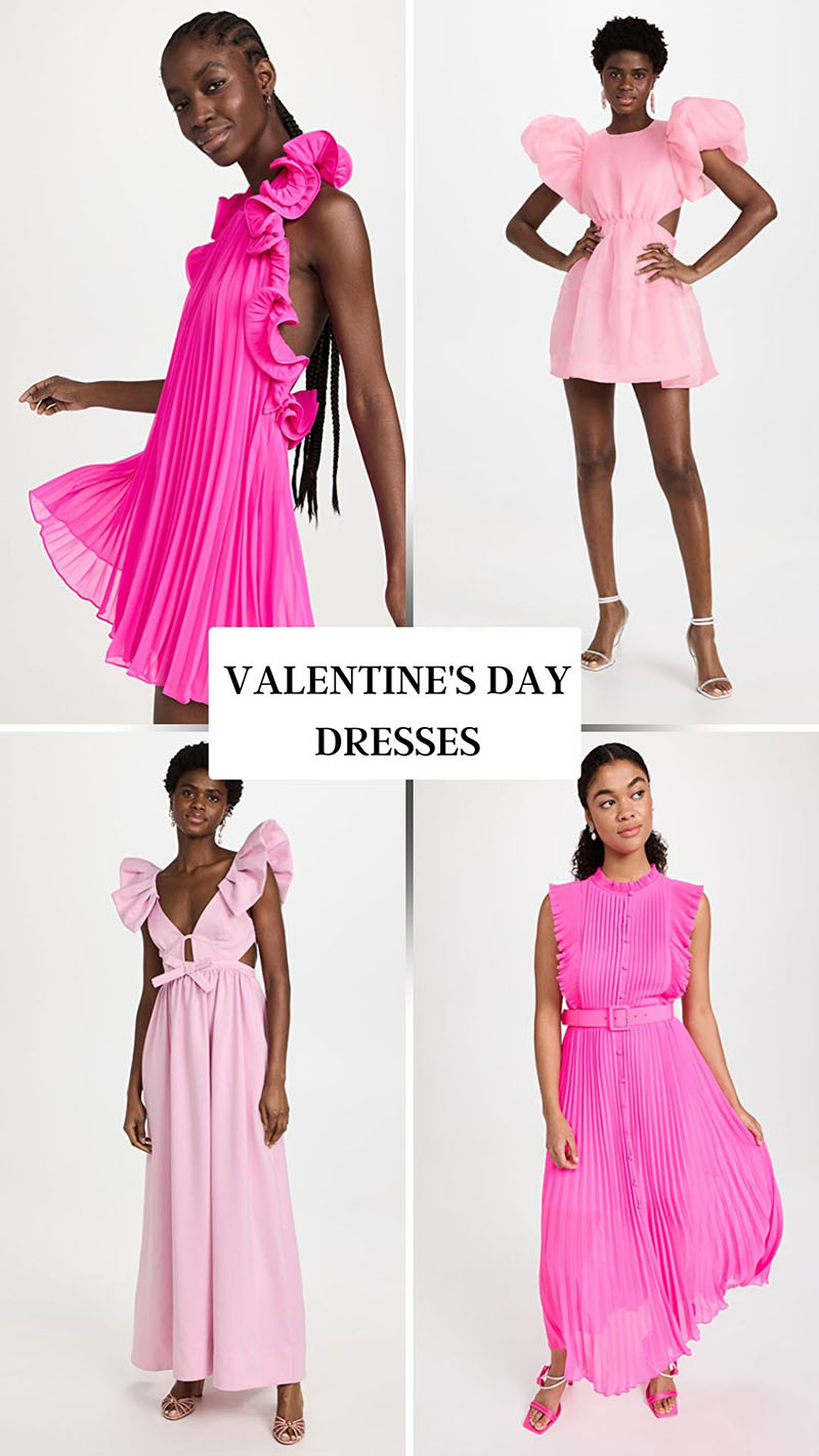 Pink Valentine's Day Dresses