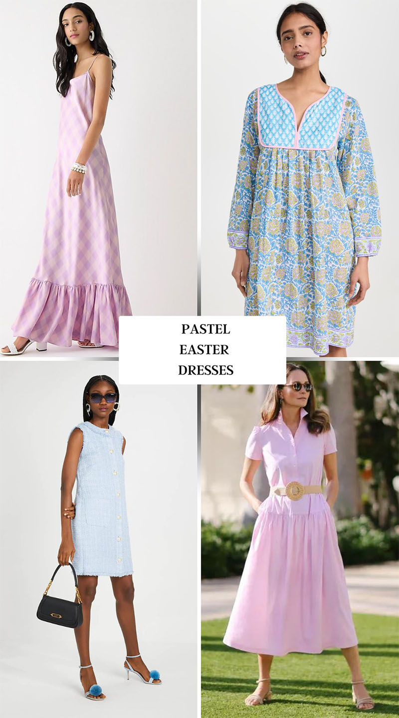 Pastel Easter Dresses for Women 